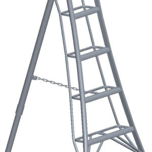 Leiter Alu frutty 11 Stufen H310cm B126cm