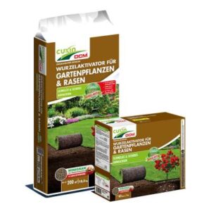 CUXIN DCM Wurzelaktivator für Gartenpflanzen & Rasen