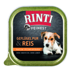 Rinti Feinest Geflügel Pur + Reis