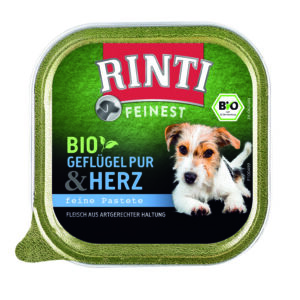 Rinti Feinest Bio Geflügel Pur + Herz