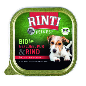 Rinti Feinest Bio Geflügel Pur + Rind