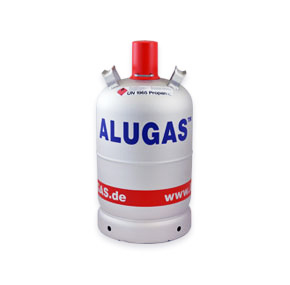 Alu-Gasflaschen für Outdoor und Freizeit