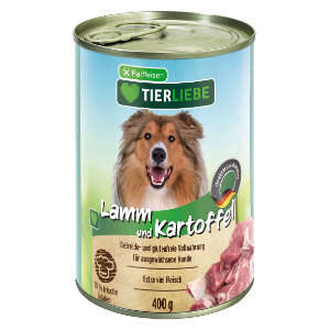 TIERLIEBE Hunde-Nassfutter Lamm+Kartoffel