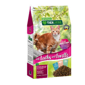 TIERLIEBE Katze Lachs+Forelle Outdoor